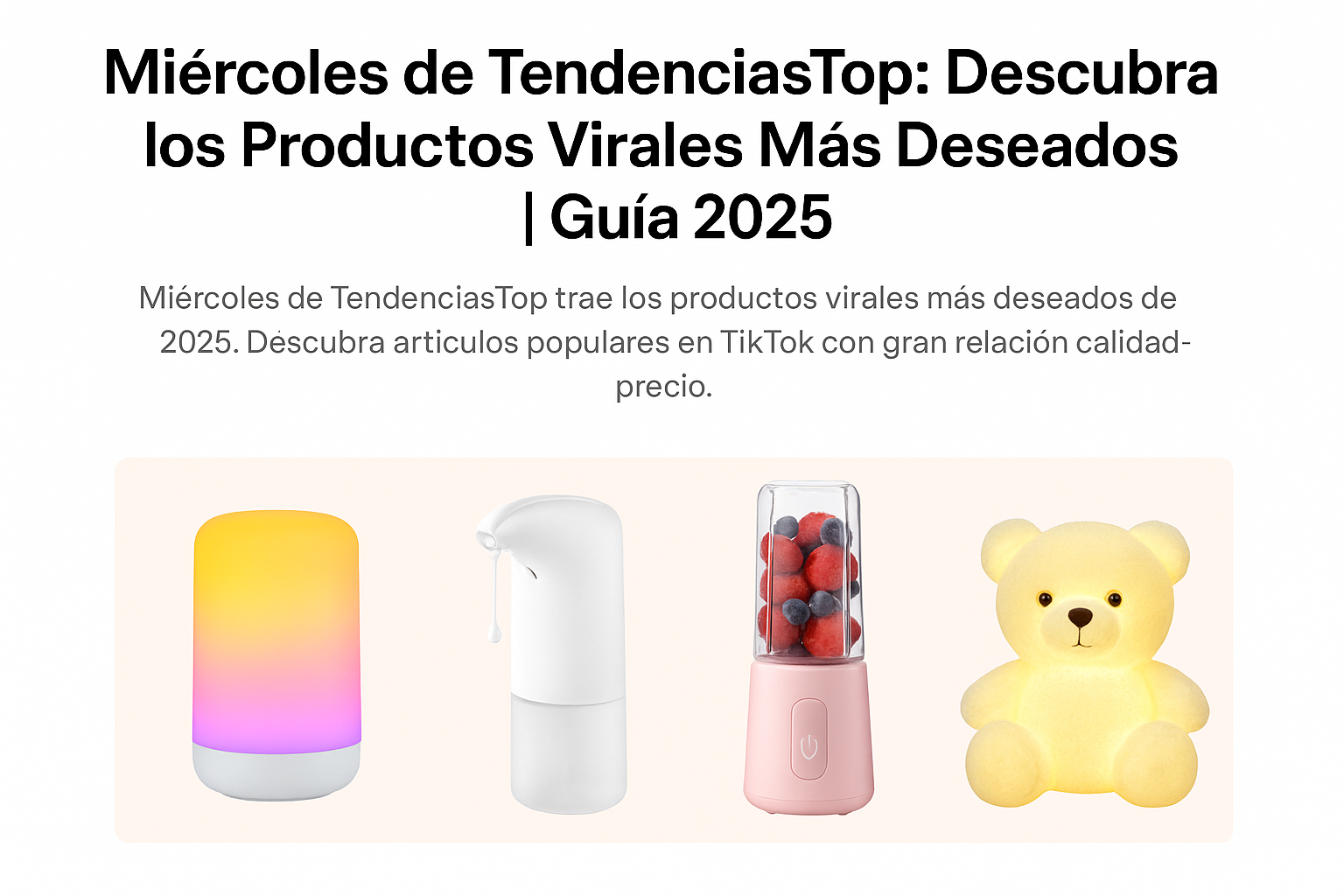 miércoles de TendenciasTop