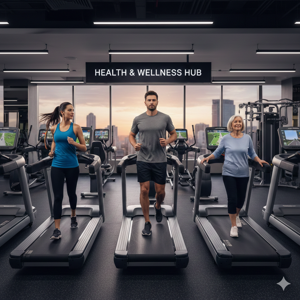 cinta de correr plegable